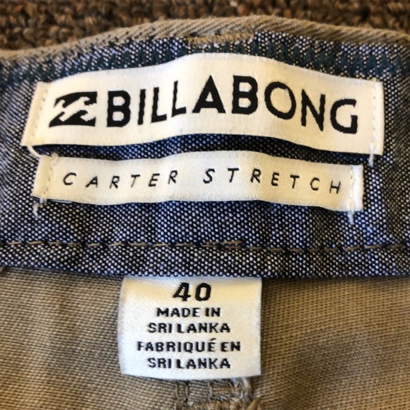 Billabong Carter casual shorts. 40 - Picture 3 of 3
